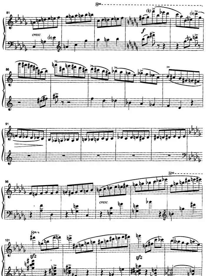 钢琴上的福斯特(钢琴独奏曲4首)