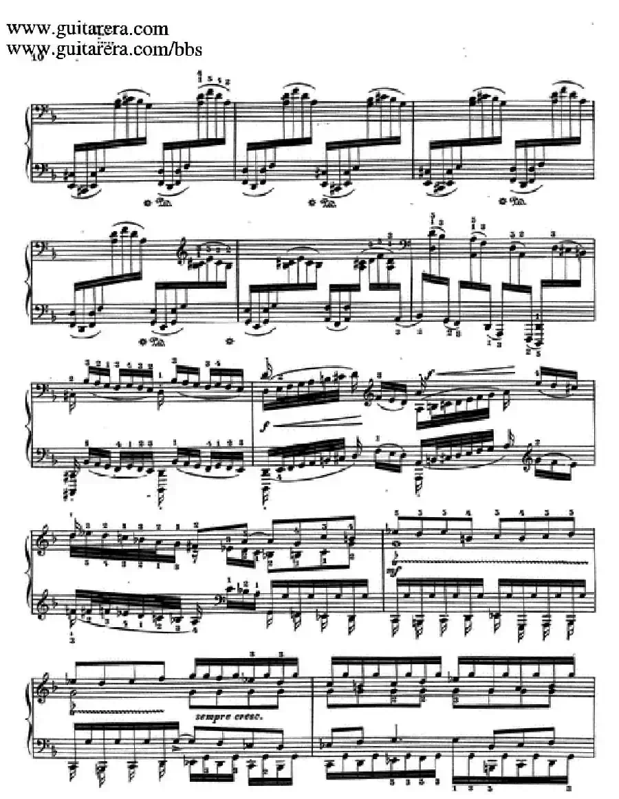 d小调托卡塔与赋格（BWV 565·陶西格改编钢琴独奏版）