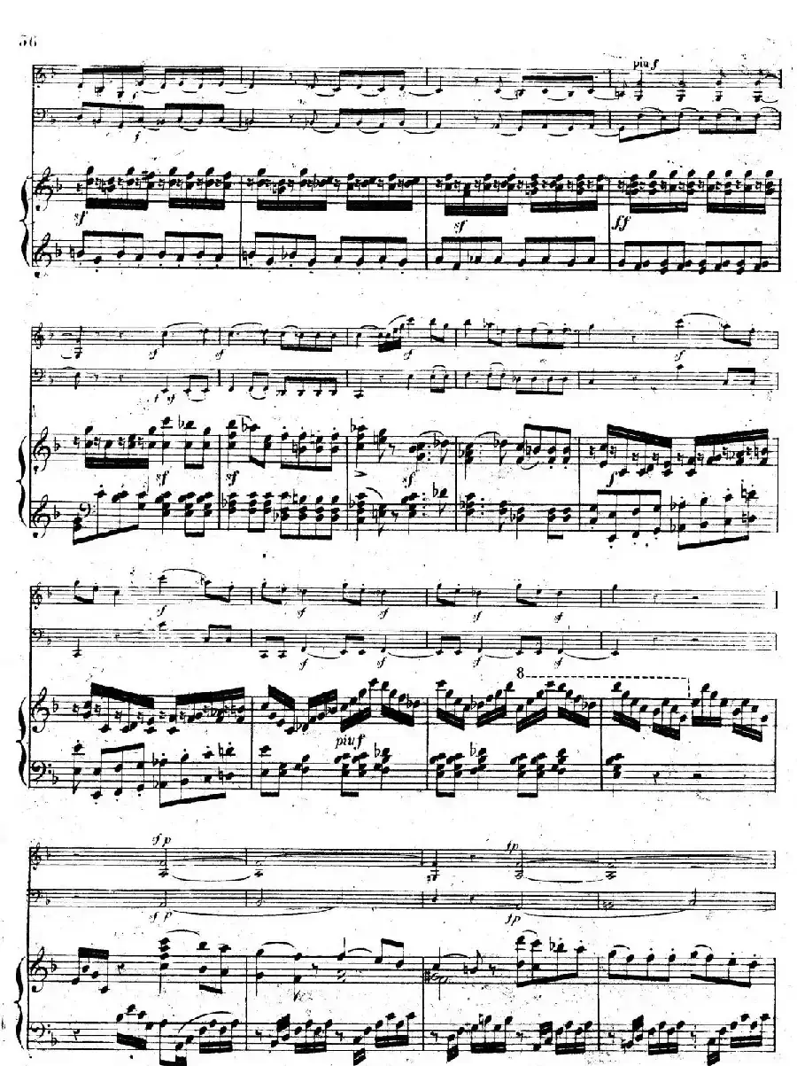 Piano Trio No.1 in d Minor Op.49（d小调第一钢琴三重奏·第四乐章）