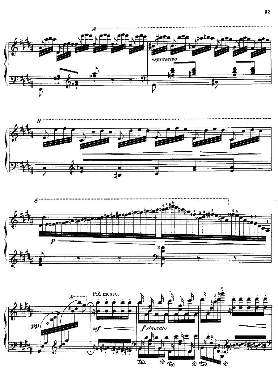 Paganini Etudes No.3 in G# （6首帕格尼尼大练习曲之Ⅲ）