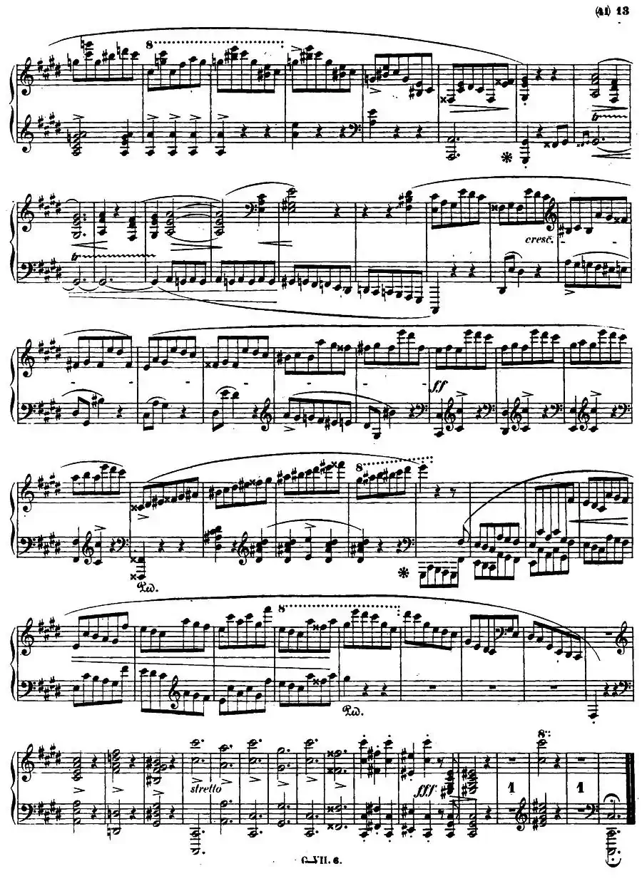 升c小调钢琴谐谑曲Op.39（第三号）