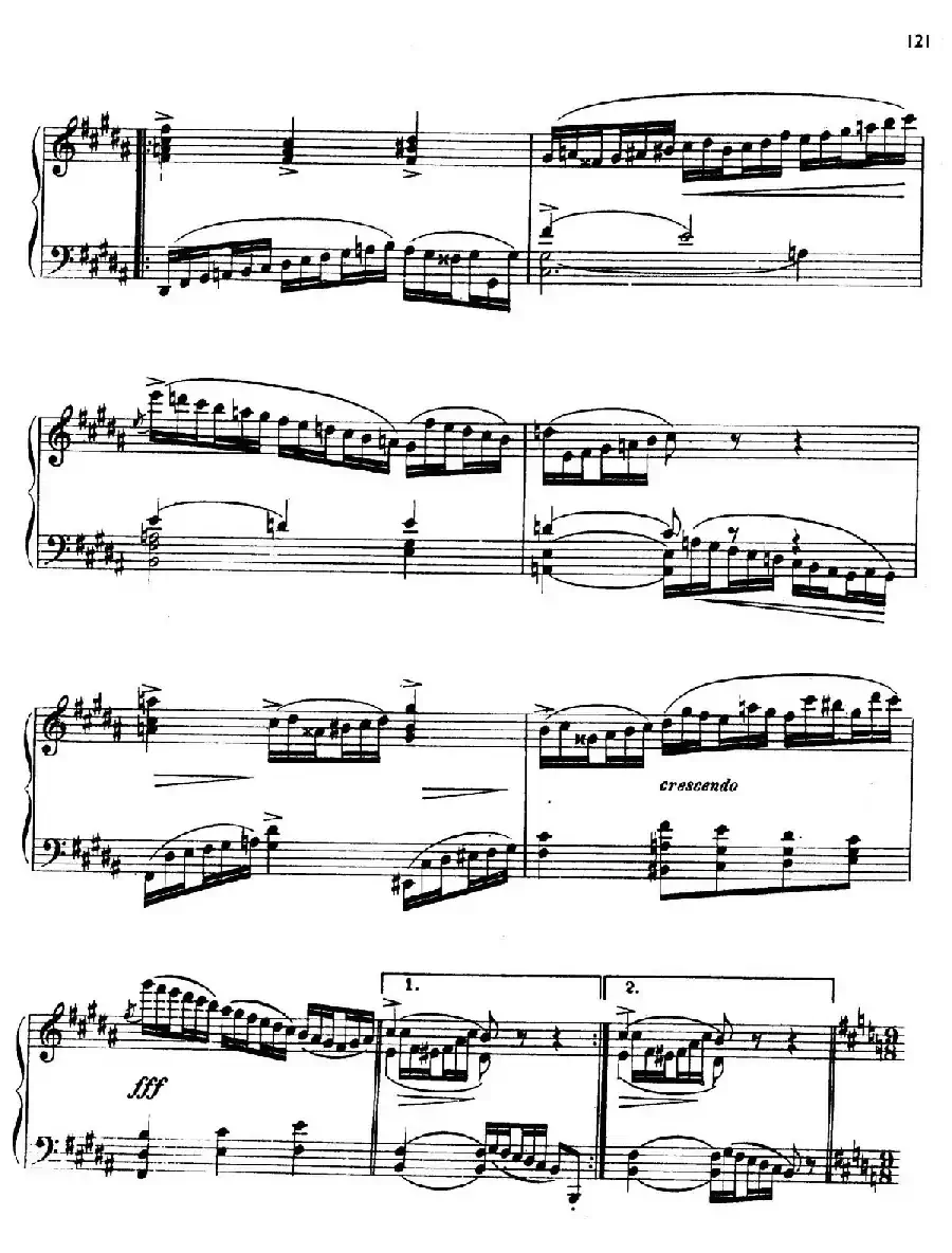 24 Characteristic Pieces Op.36（24首性格小品·23）