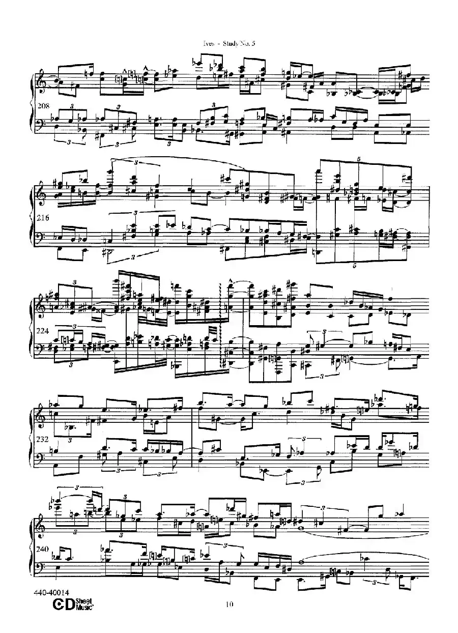 Study No.5（第五号练习曲）