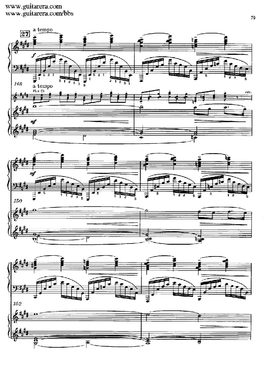 c小调第二钢琴协奏曲 Op.18（双钢琴·第二乐章）