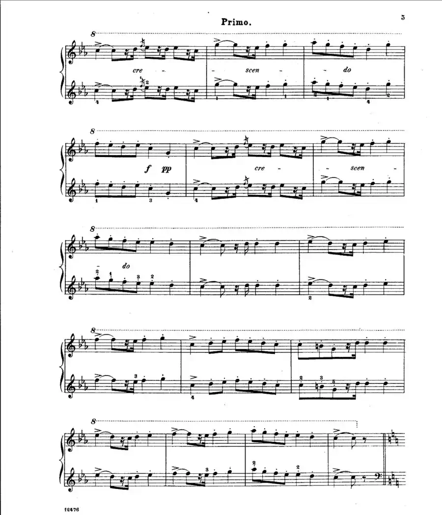 L'Arlesienne Suite No·1（阿莱城姑娘·第一组曲·四手联弹）