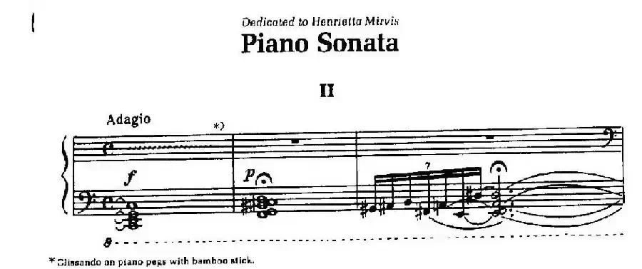 Piano Sonata（钢琴奏鸣曲· 第一乐章）