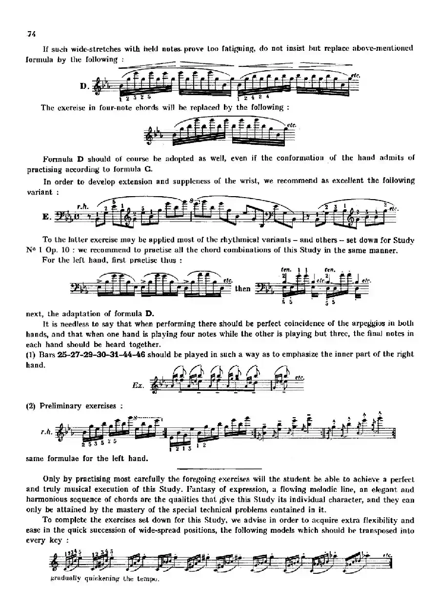 12 Etudes Op.10 柯尔托教学版（12首练习曲·11）