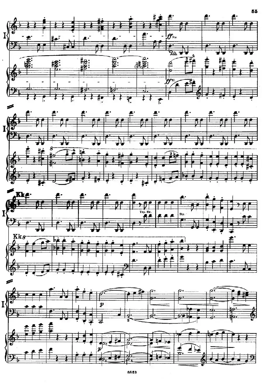 d小调第九交响曲 Op.125（双钢琴P53——62）
