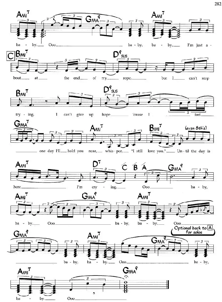 Ooo Baby Baby（爵士钢琴曲）