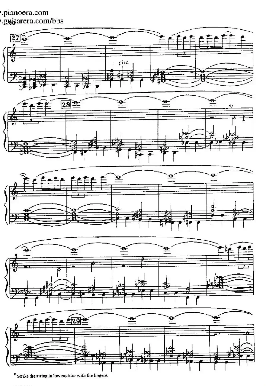 Piano Sonata（钢琴奏鸣曲· 第一乐章）