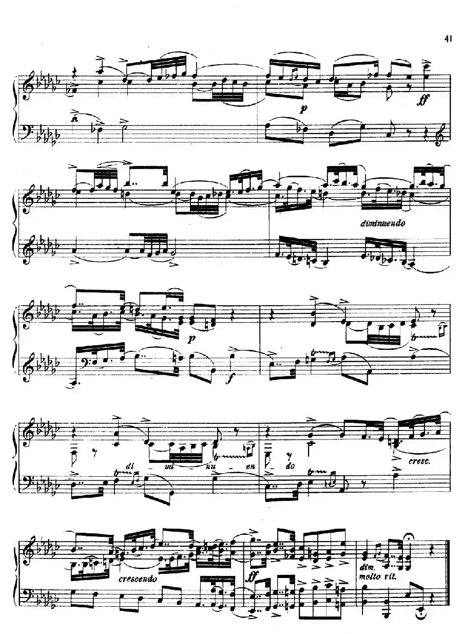 24 Characteristic Pieces Op.36（24首性格小品·8）