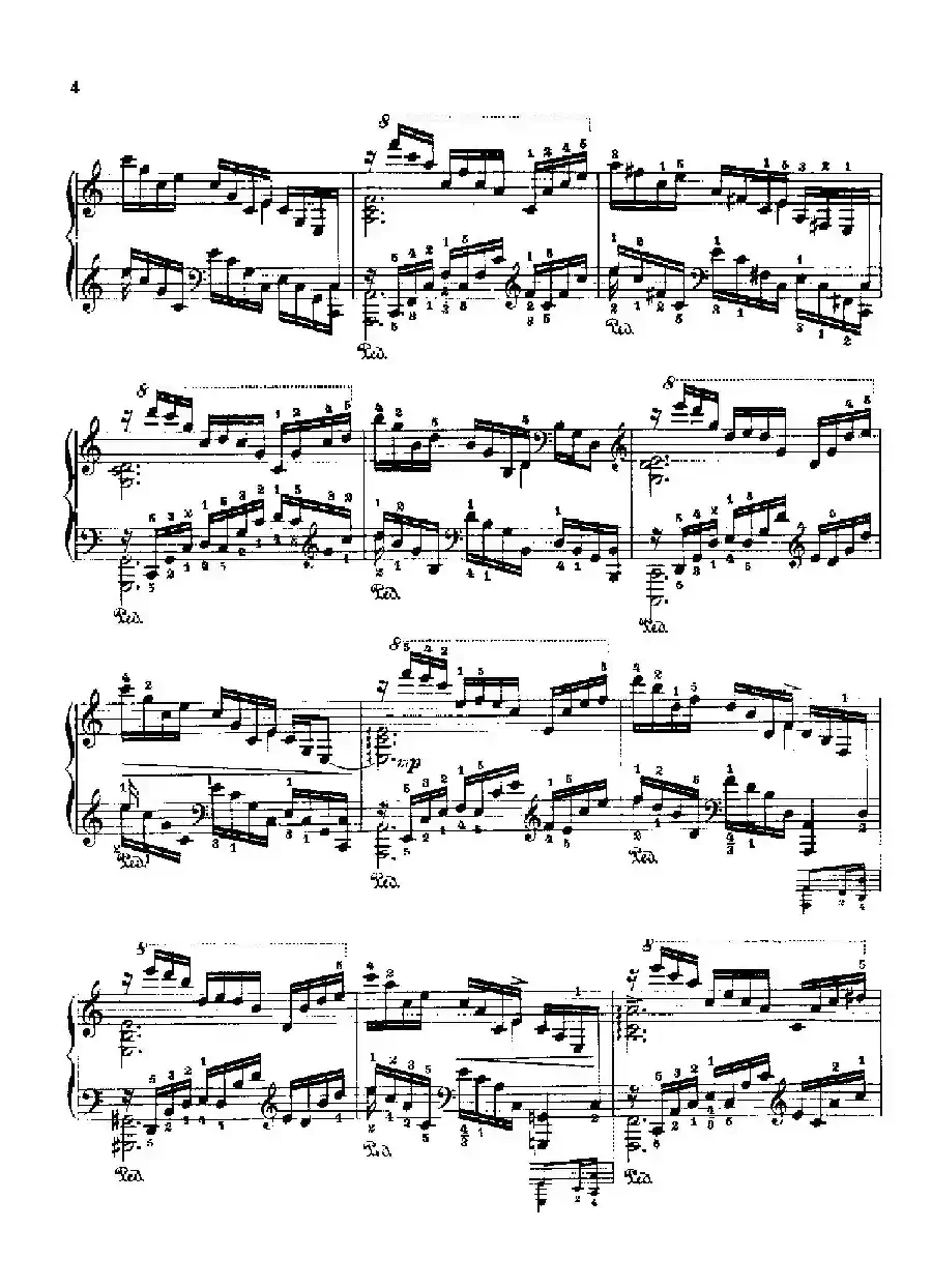 53首以肖邦练习曲为素材而作的练习曲（No.1）