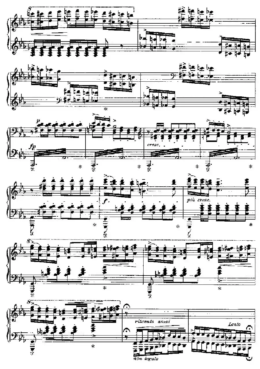 Two Polonaises S.223（2首波洛奈兹舞曲·c小调）