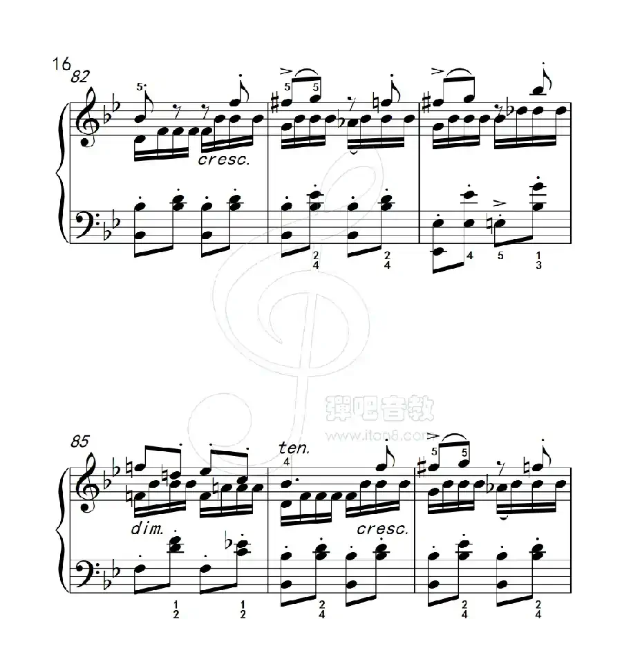 练习曲 52(克拉莫钢琴练习曲60首)