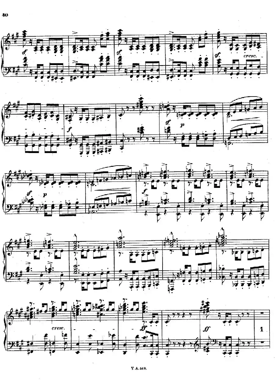 升c小调第一钢琴奏鸣曲（Op.6）