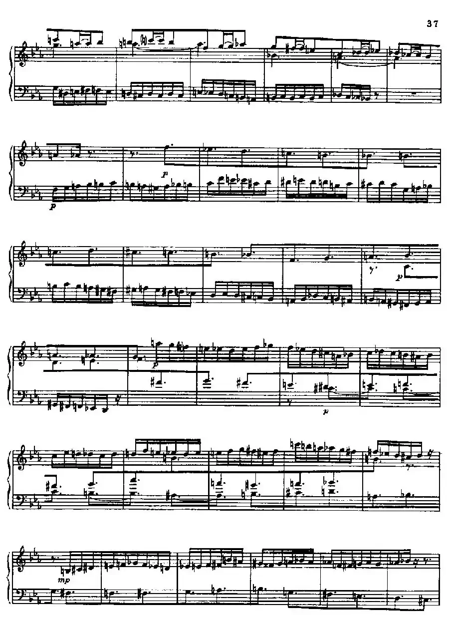 24 Preludes and Fugues Part.2 Op.45（24首前奏曲与赋格·第二部分·19）