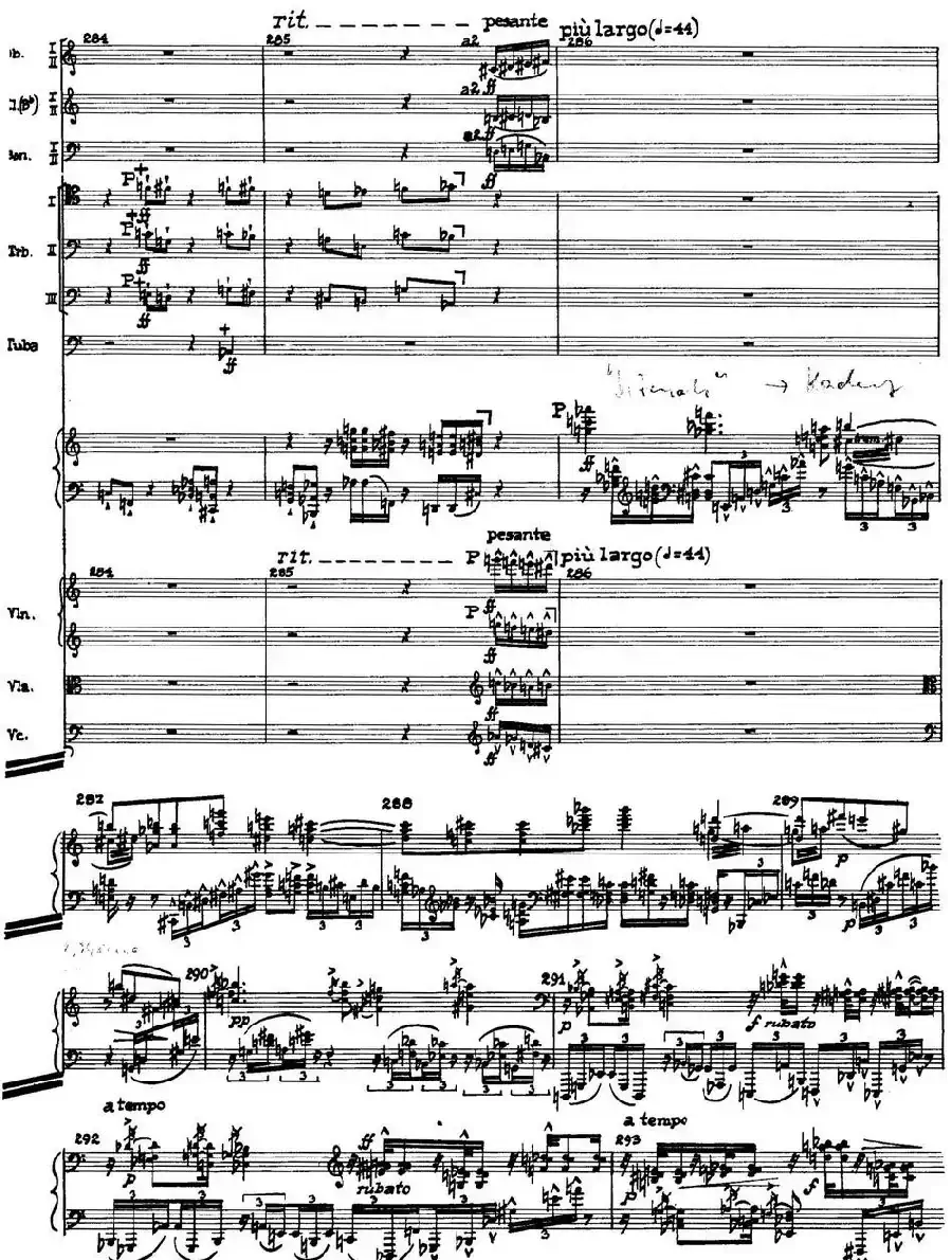 Piano Concerto Op.42（钢琴协奏曲总谱P1-34）