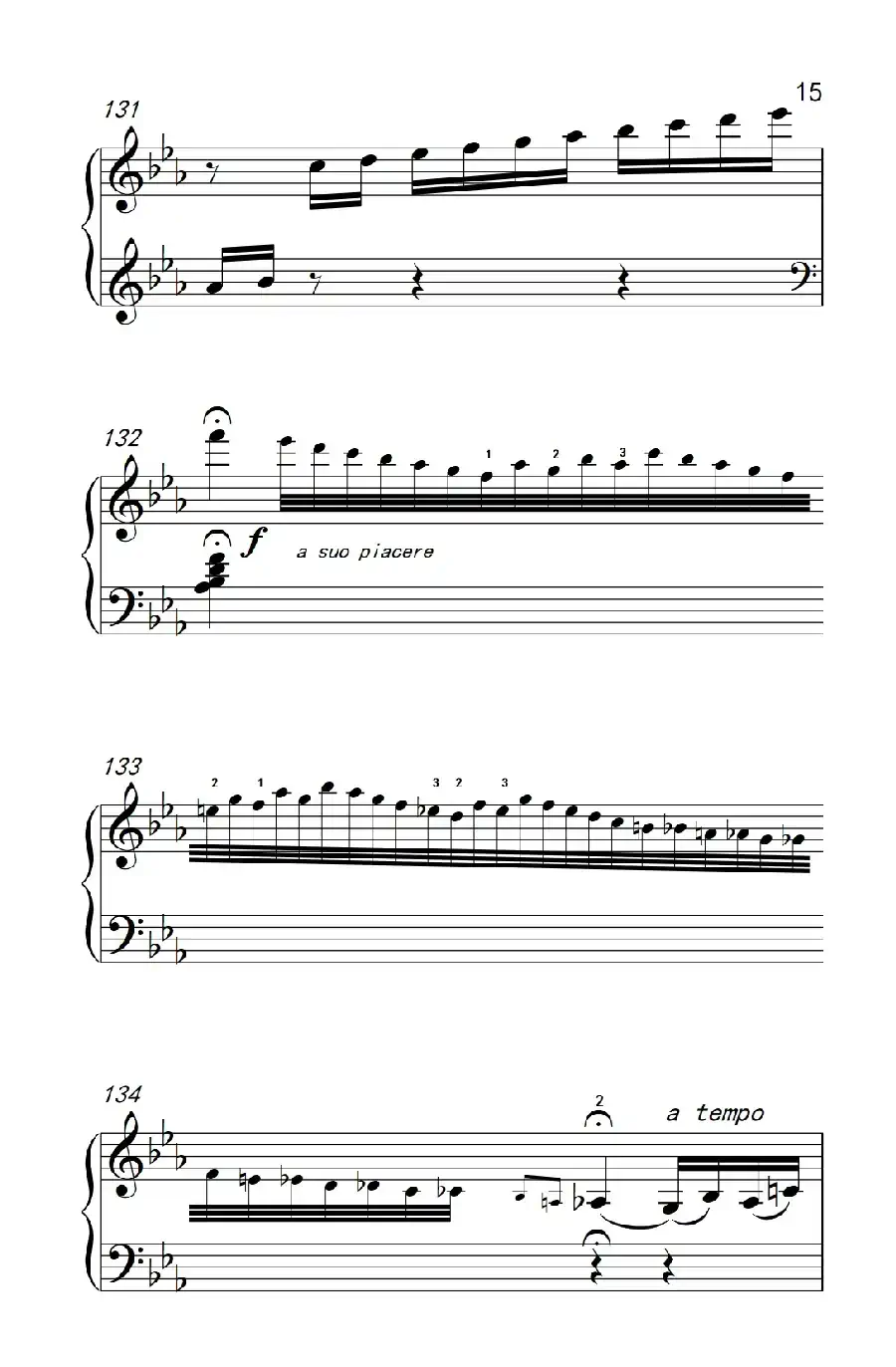第八级2.♭E大调奏鸣曲 第一乐章 Hob.XVI 49（中央音乐学院 钢琴（业余）考级教程 7-9级）