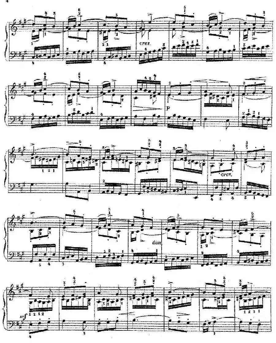Six Fugues Op.17（6首赋格·Ⅴ）