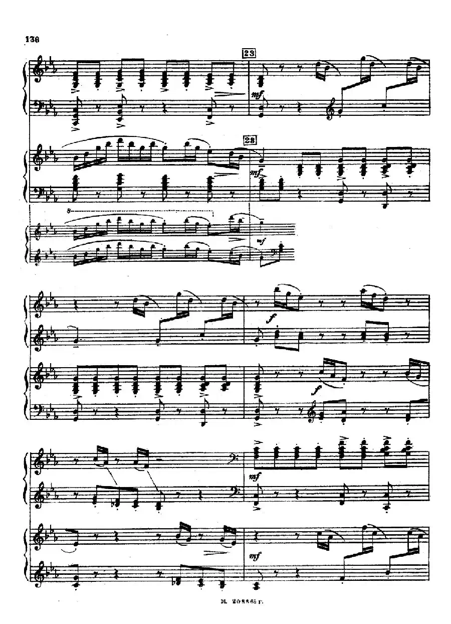 交响舞曲 Symphonic Dance Op.45（双钢琴）