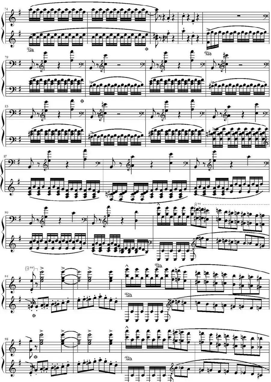 歌剧《威廉·退尔》序曲(钢琴独奏完整版)