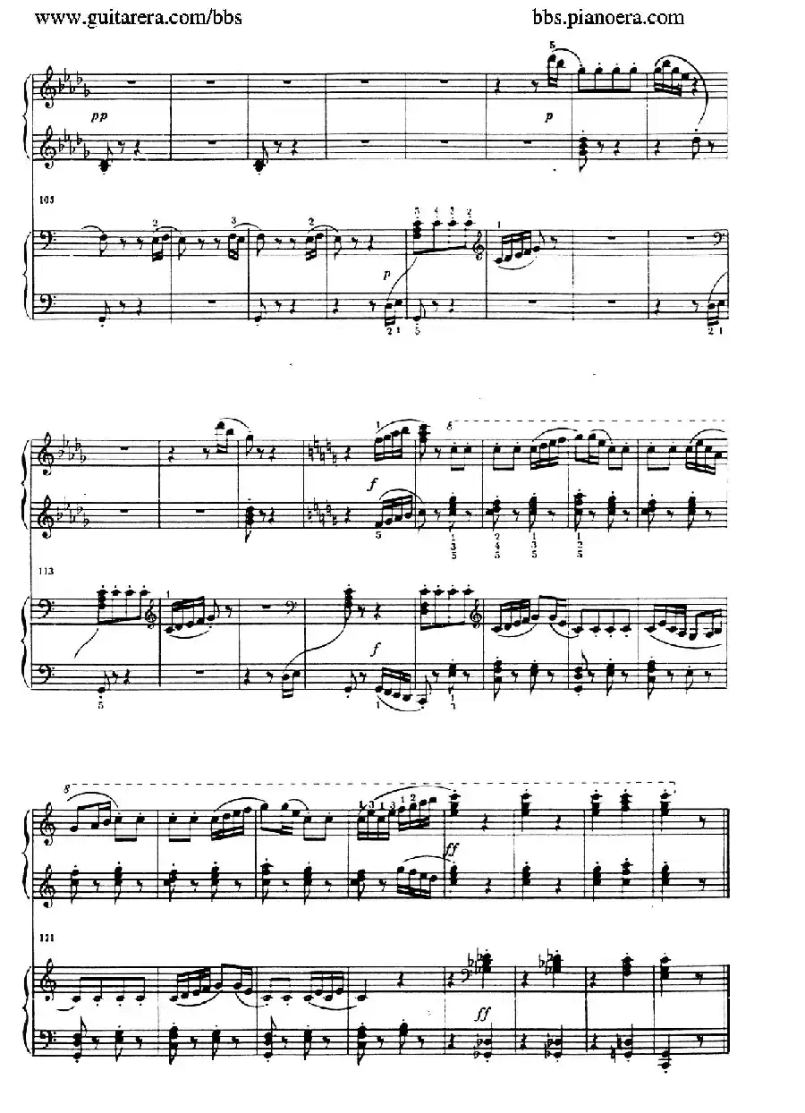 Zaslyszana Melodyjka（偶闻的小调·四手联弹）