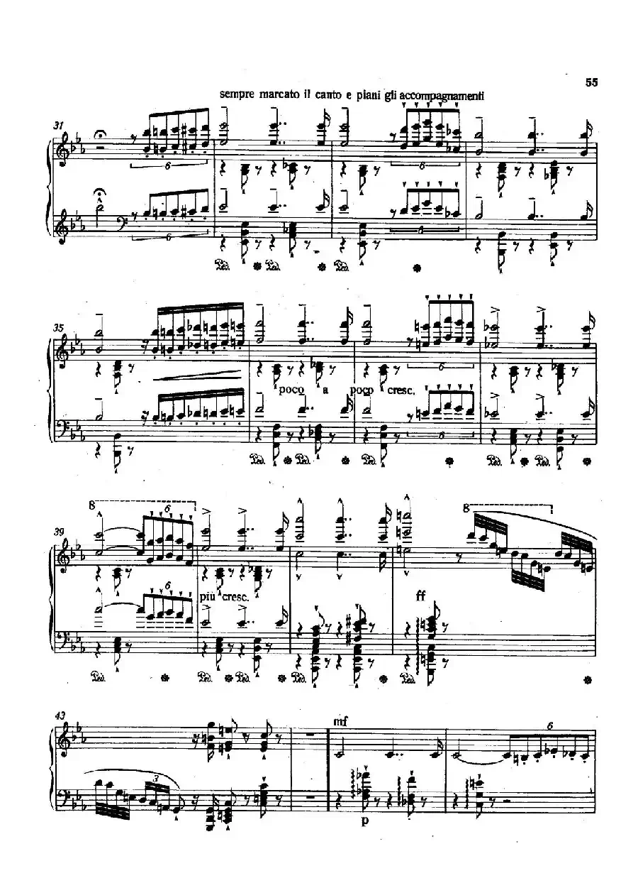 12 Etudes d'execution Transcendante S.139（12首超技练习曲·7）