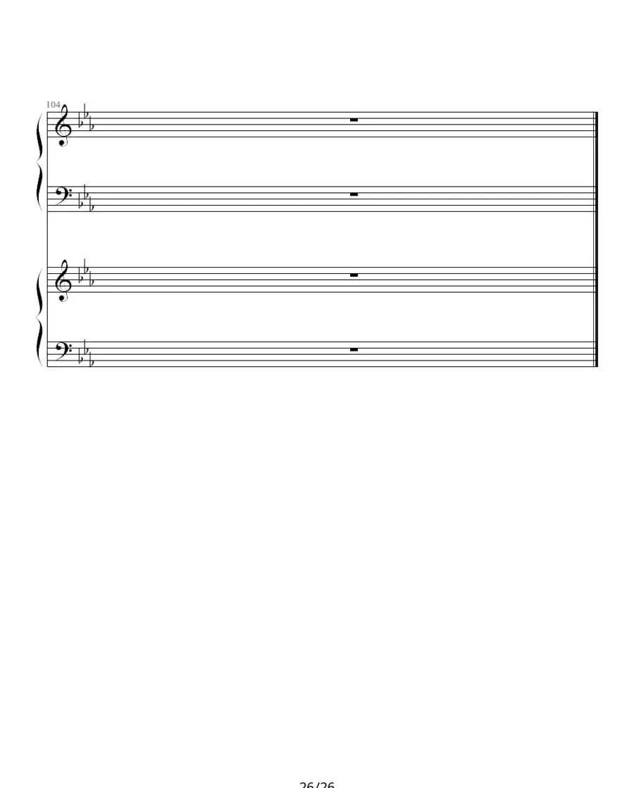 ココロの音(双钢琴)