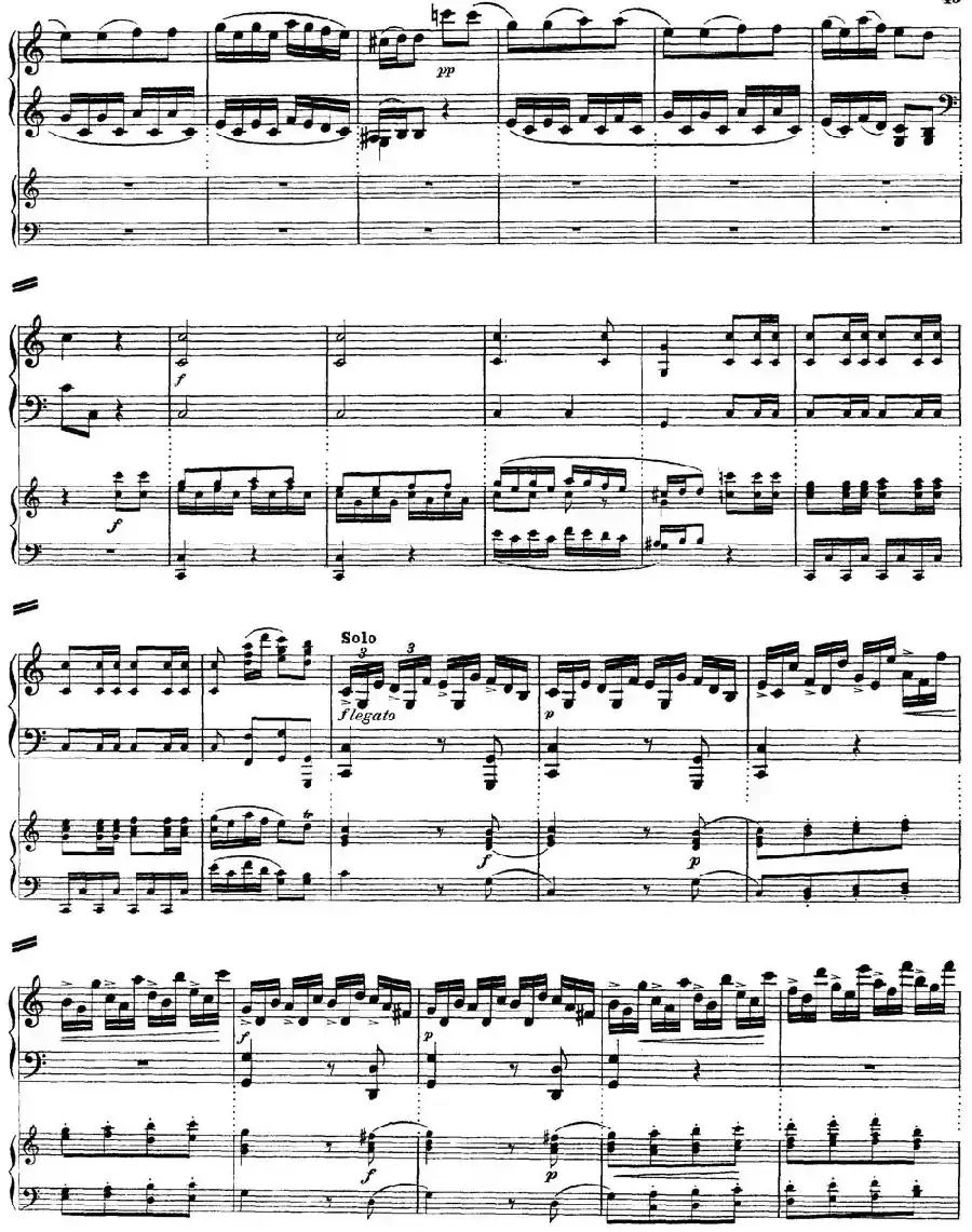 二十八部钢琴协奏曲 No.25（P31-45）