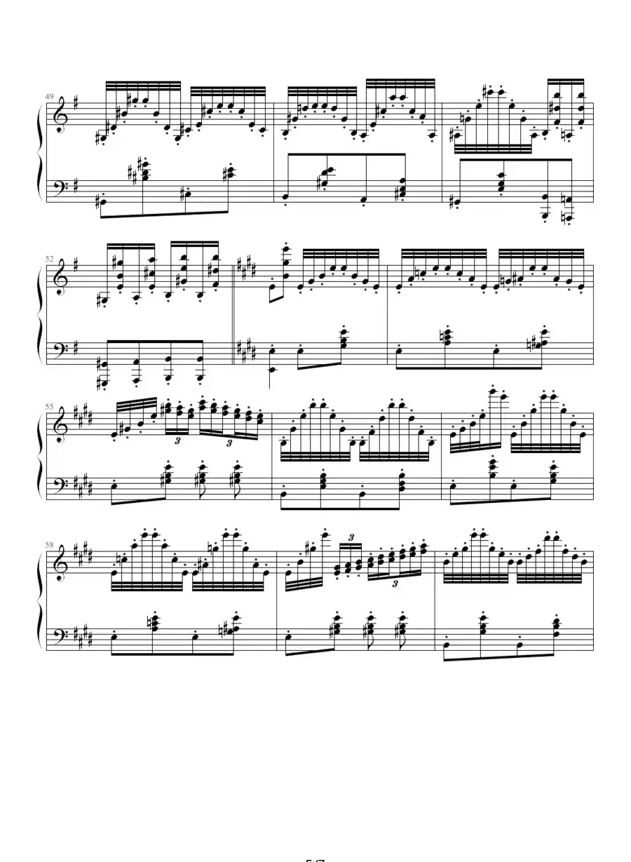 随想曲No.1（根据帕格尼尼随想曲第一首改编）