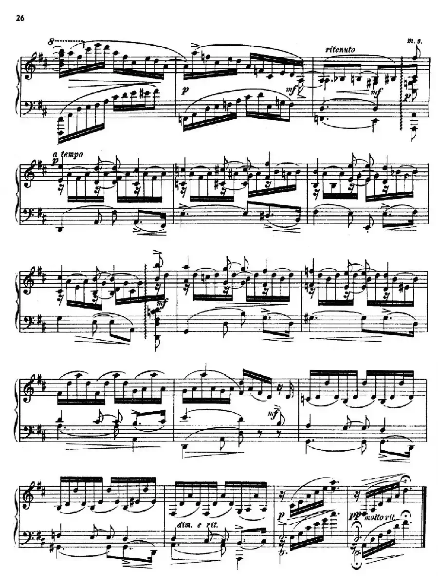 24 Characteristic Pieces Op.36（24首性格小品·5）