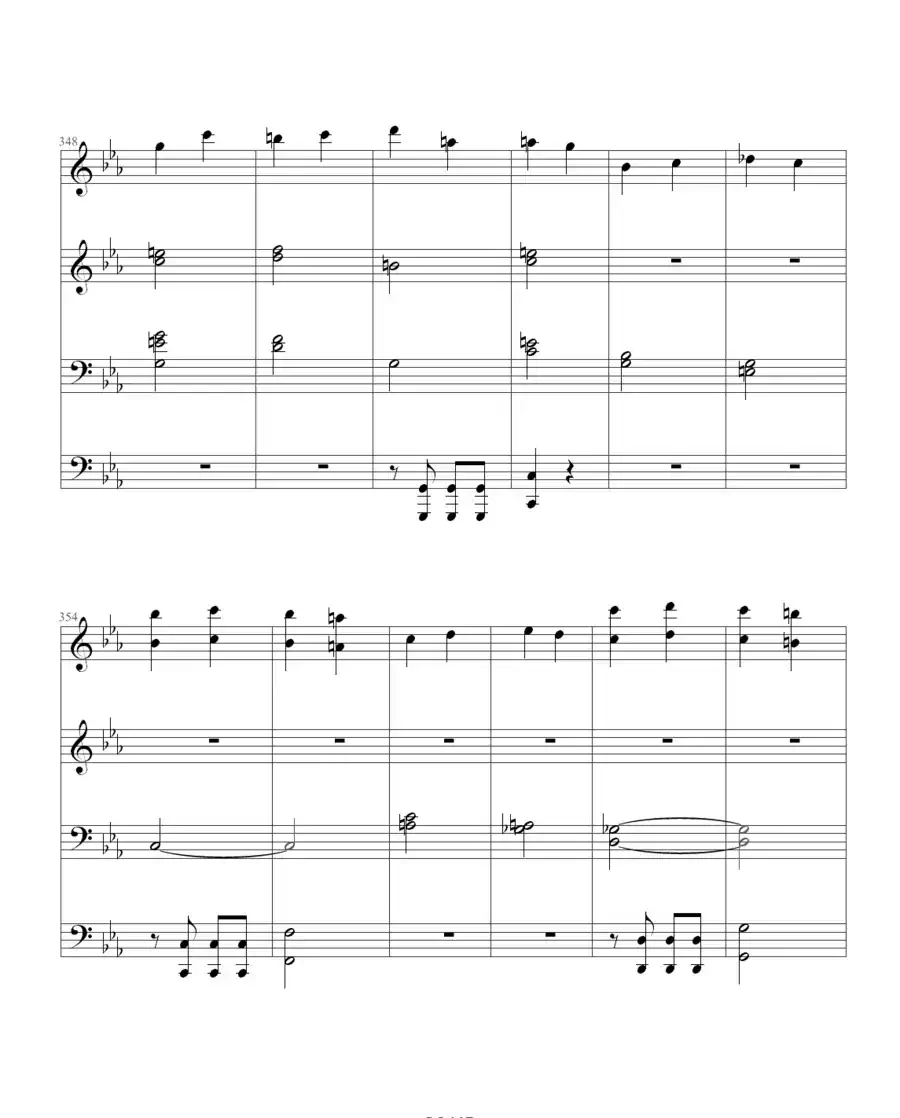 命运交响曲(四手联弹)