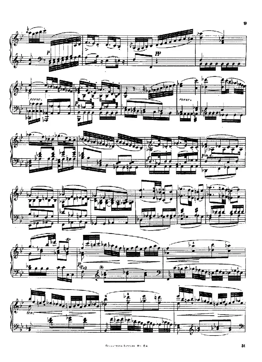String Quartet No.3 in D Major Op.18-3（D大调第三弦乐四重奏·钢琴独奏版）