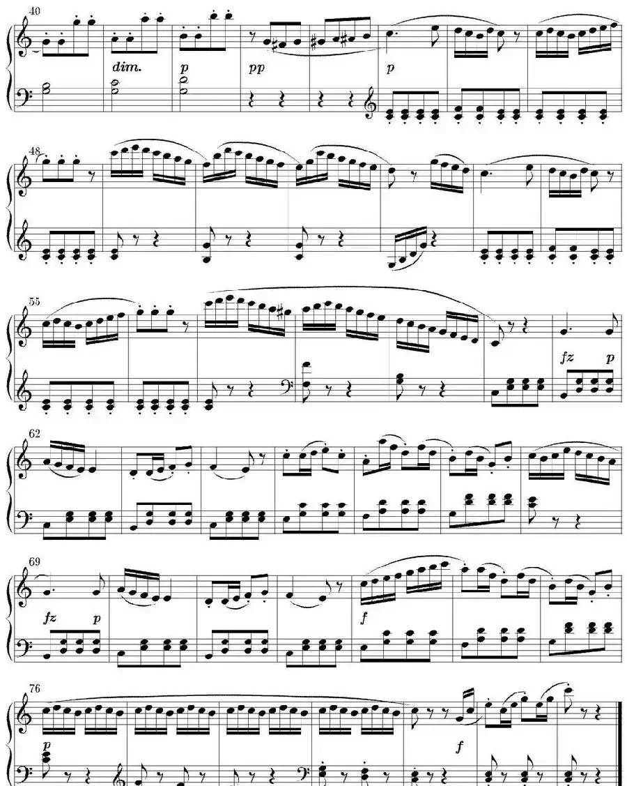 6 Sonatinas Op.36（6首钢琴小奏鸣曲-3）