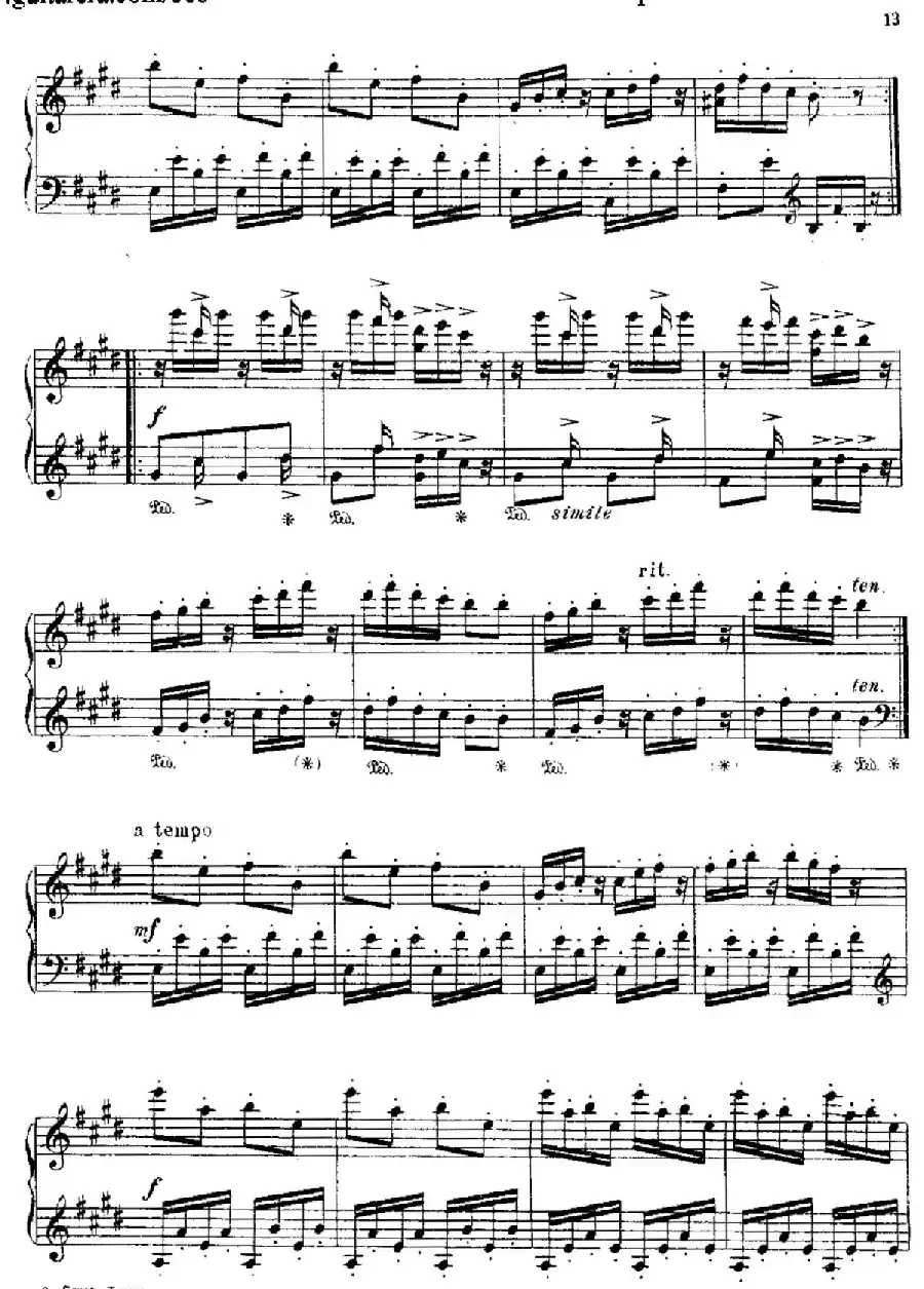 The Red Poppy Op.70（芭蕾舞剧《红罂粟》钢琴独奏版·3）
