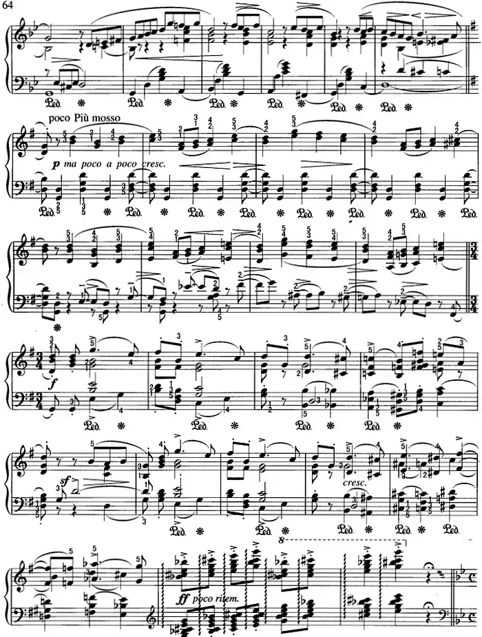 不可不弹的世界钢琴名曲：船歌