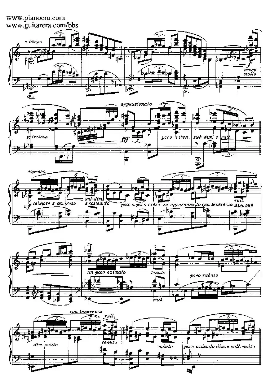 Goyescas（戈雅之画）（2. 窗边的情话 Coloquio En La Reja）