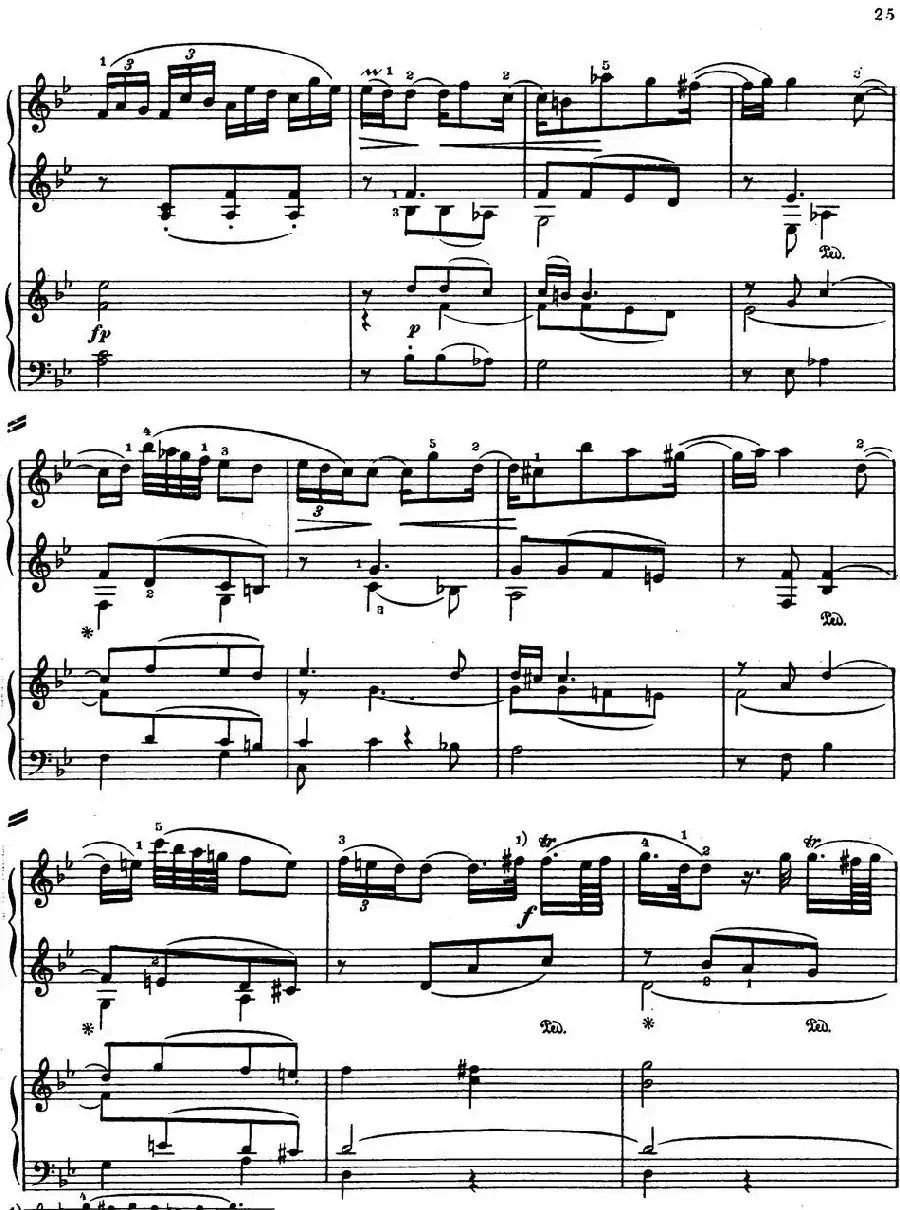 二十八部钢琴协奏曲 No.4