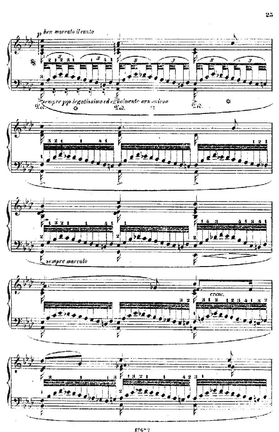Douze Etudes de Salon Op.5（12首沙龙练习曲·6）