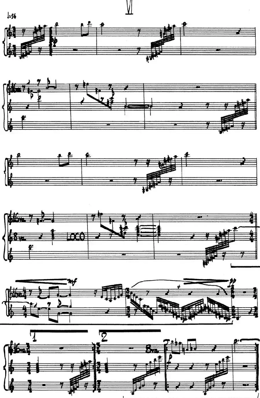 为加料钢琴而作的奏鸣曲与间奏曲（6）