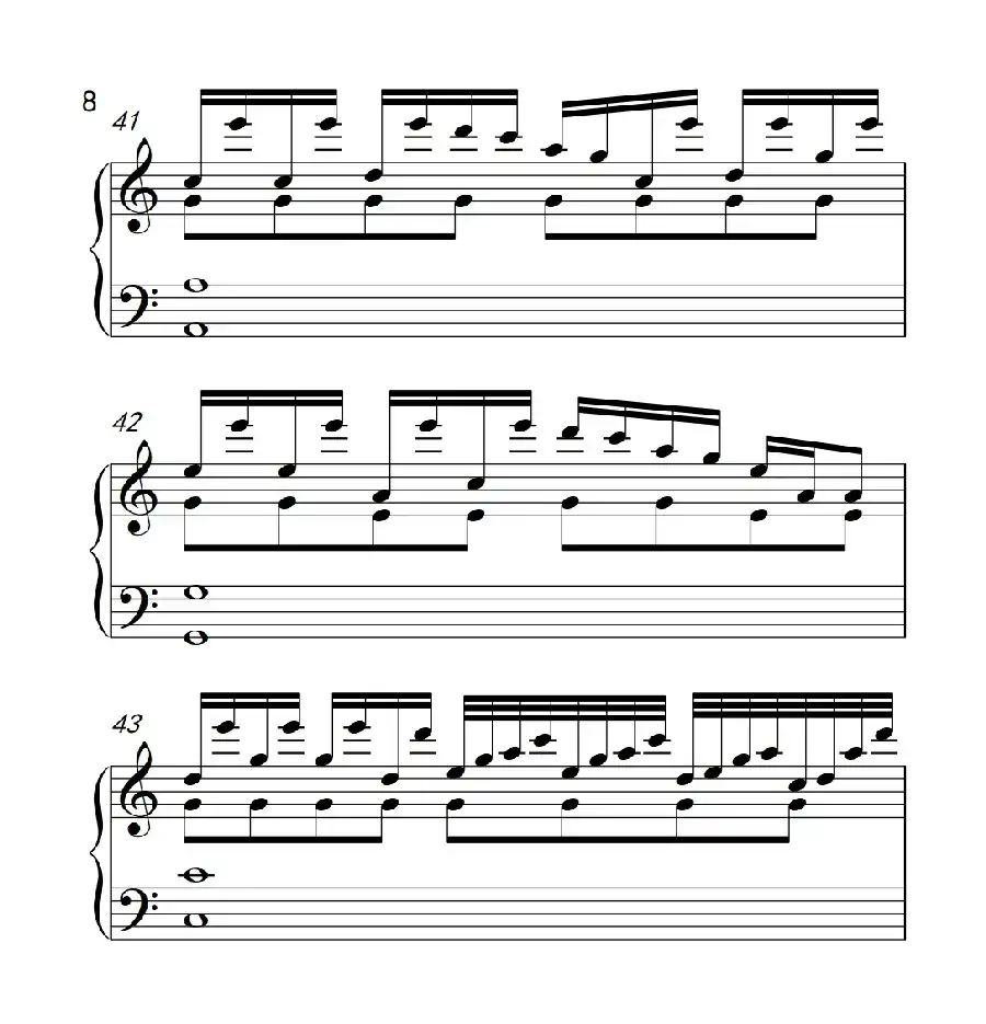 雾里看花(《弹吧音教》制谱版)