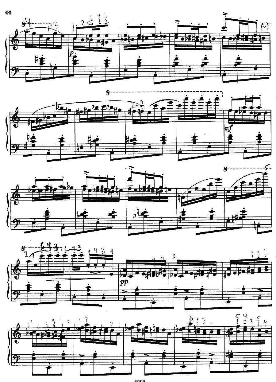 Prokofiev - Ten Pieces Op.12（普罗科菲耶夫-10首小品·10）