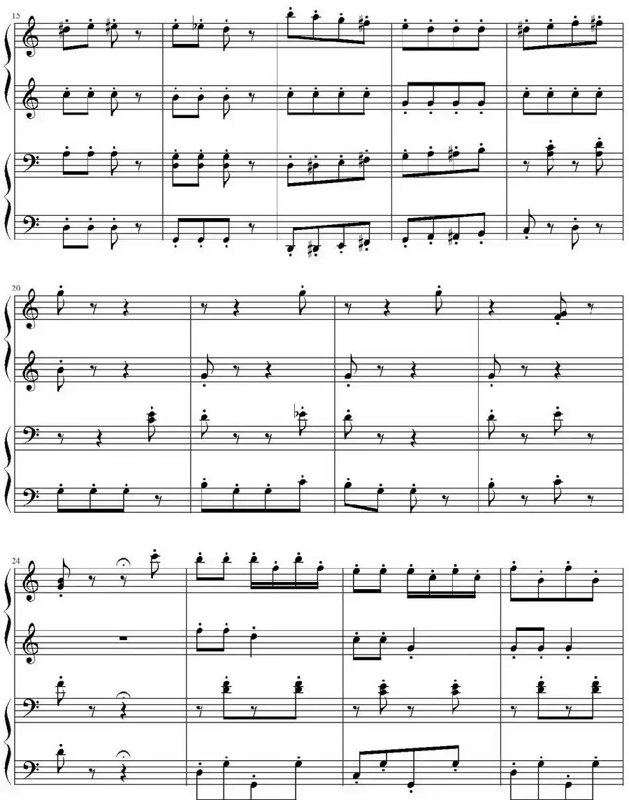 拨奏波尔卡舞曲