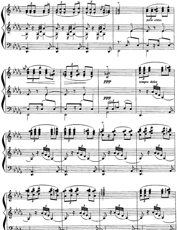 现代钢琴曲：6、哈巴涅拉