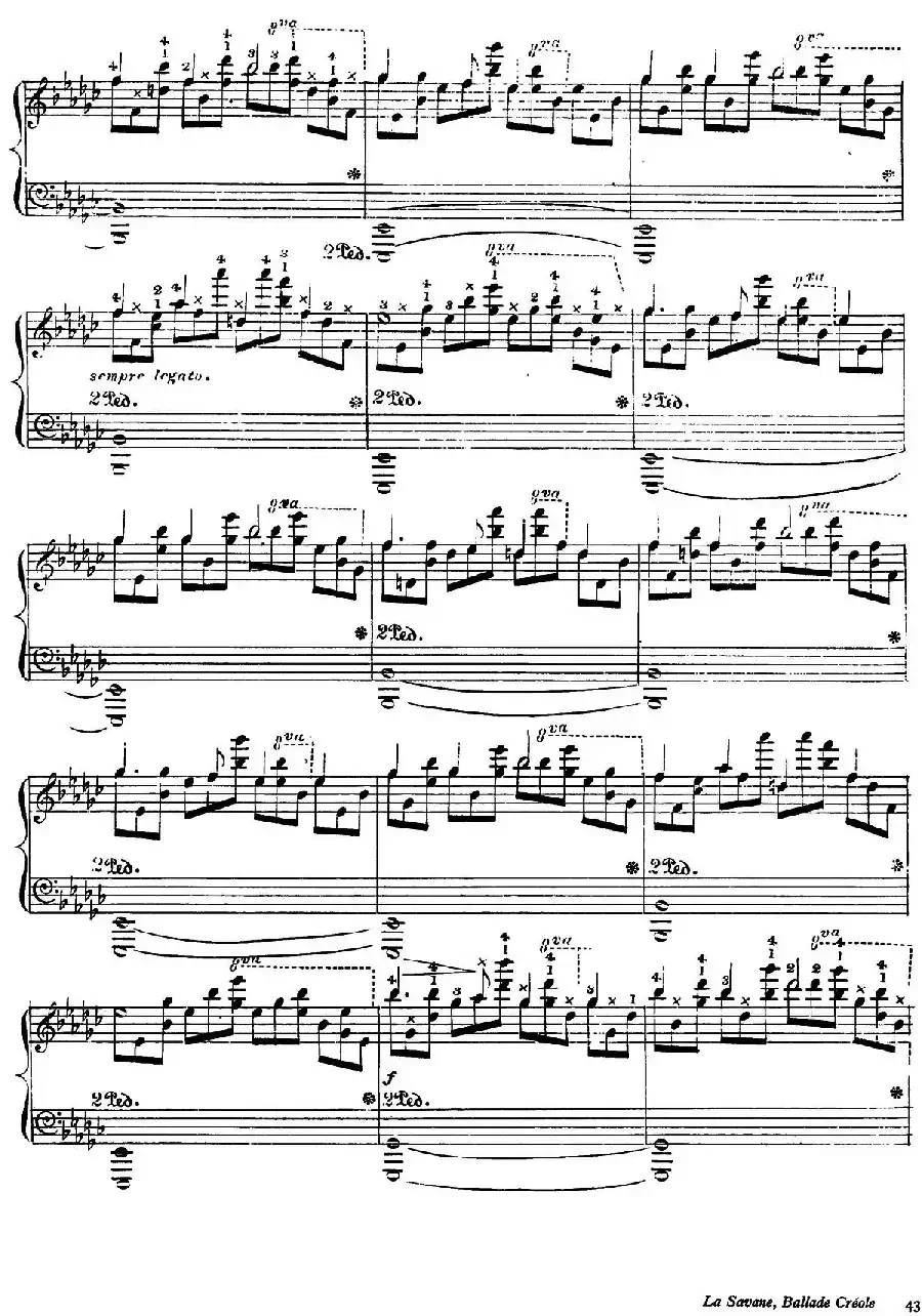La Savane Op.3（热带草原）