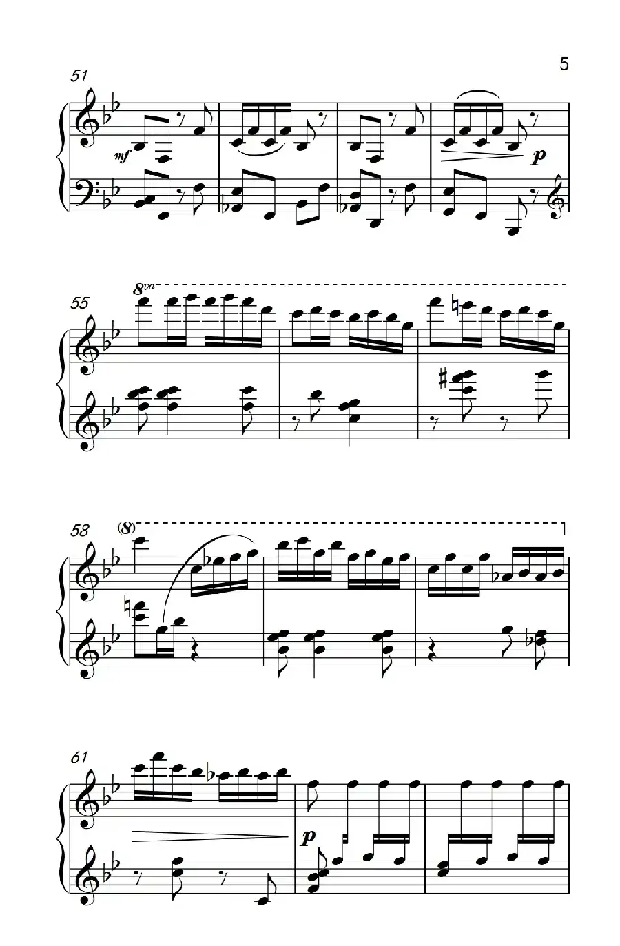 第八级1.夫妻识字（中央音乐学院 钢琴（业余）考级教程 7-9级）