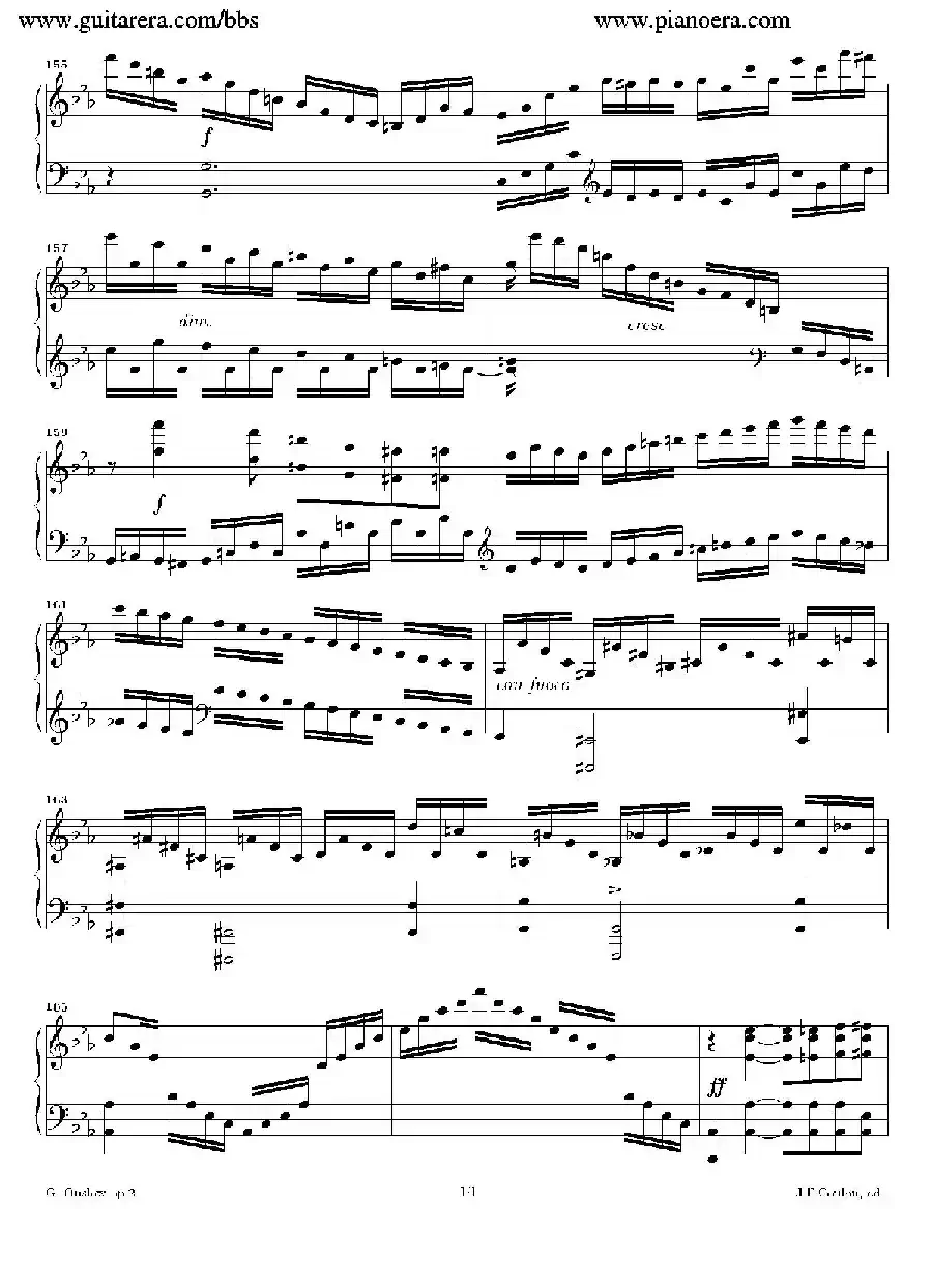 Grande Piano Sonata in c Minor Op.2（c小调华丽钢琴奏鸣曲·第一乐章）