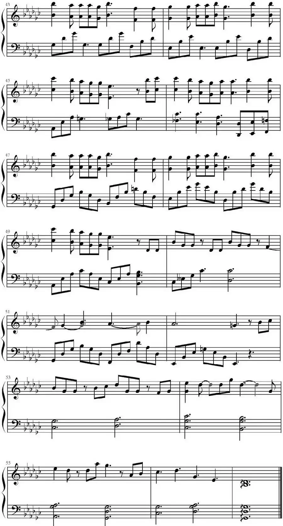 没那么简单(弹吧网制谱版)