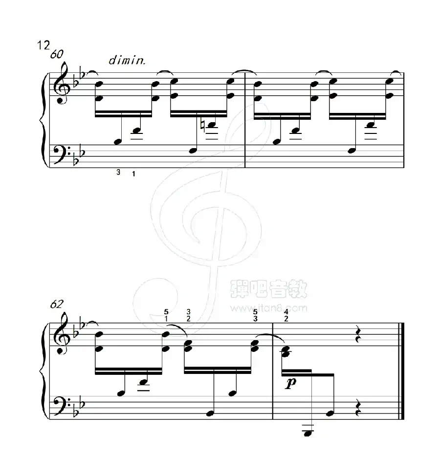 练习曲 42(克拉莫钢琴练习曲60首)