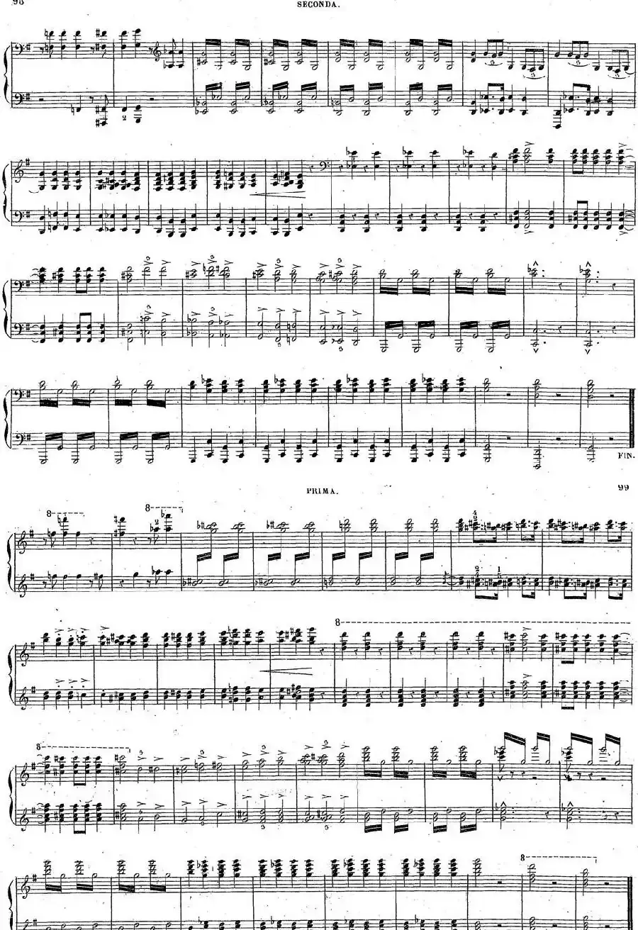 Harold en Italie Op.16 - 4 Hands（哈罗尔德在意大利·四手联弹）（P41——49）
